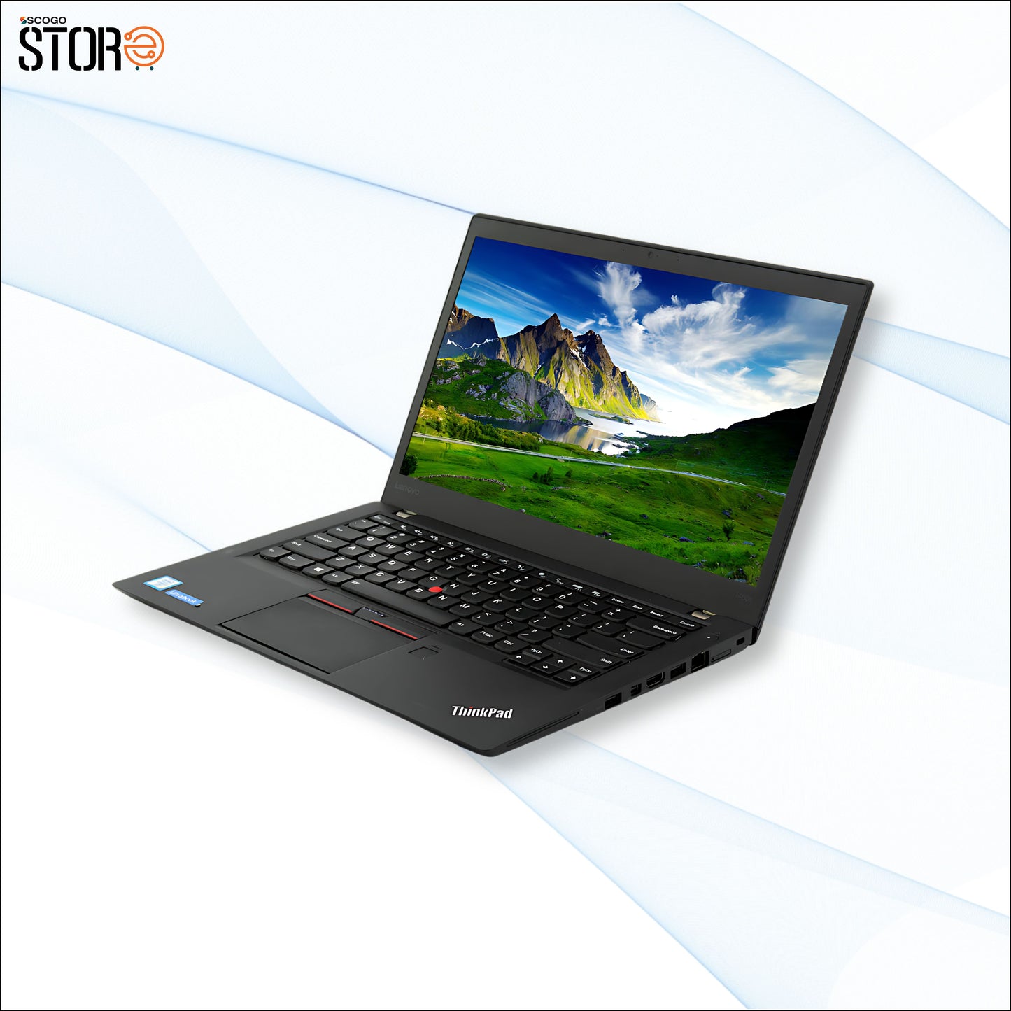 Lenovo ThinkPad T450 5th Gen Intel Core i5 Thin & Light HD Laptop (8 GB RAM/500 GB HDD/14" (35.6 cm) HD/Windows 10 Pro/WiFi/Bluetooth/Webcam)