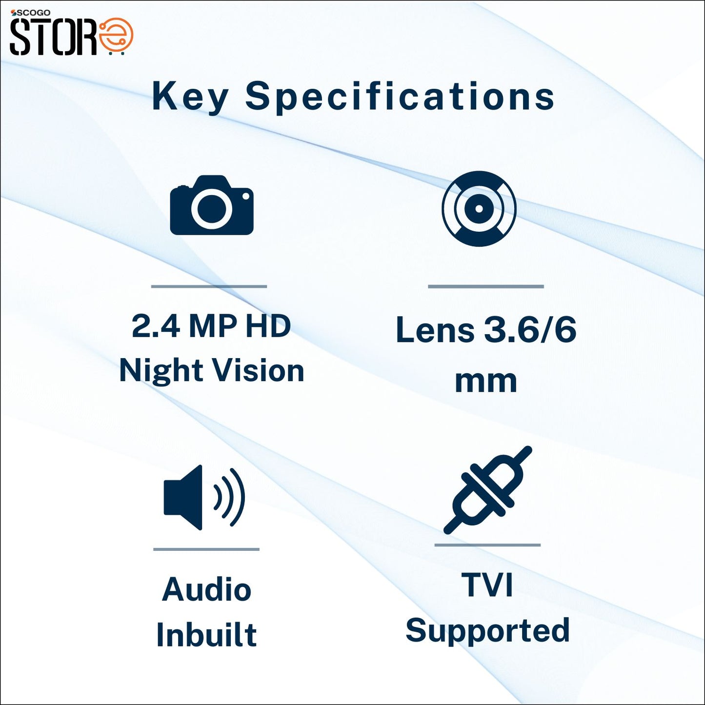 2 MP Ahd Starlight Dome(Audio)