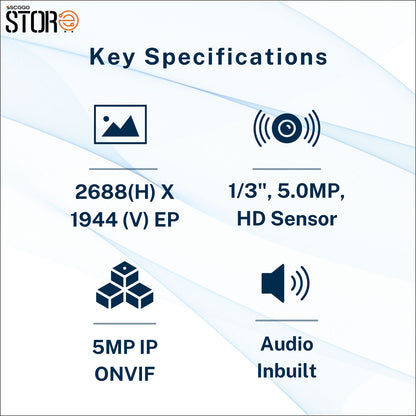 5 MP IP Dome